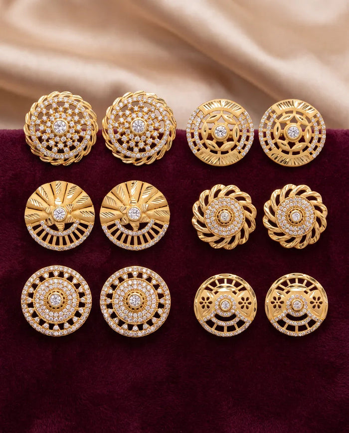 American diamond studs